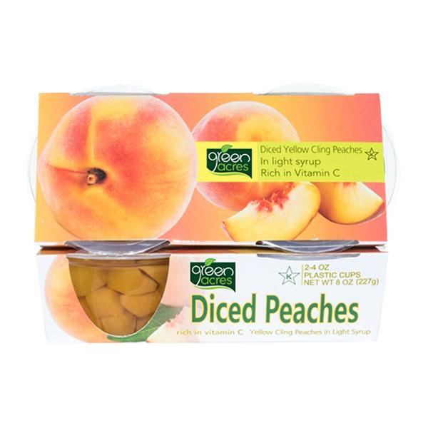 Diced Peaches